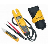 Fluke Networks T5-H5 1000V Electrical Tester Kit with Holster and 1AC II Vo