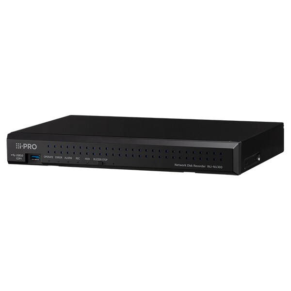i-PRO 16-Channel Network Video Recorder with PoE+ Switch - North America