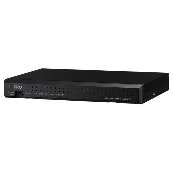 i-PRO 16-Channel Network Video Recorder with PoE+ Switch - North America