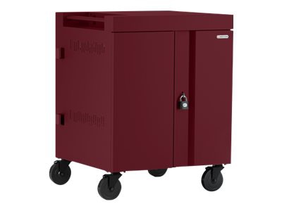 Bretford Cube TVC36PAC cart - for 36 tablets / notebooks - maroon