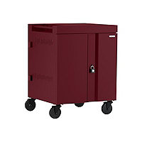 Bretford Cube TVC36PAC - cart - for 36 tablets / notebooks - maroon