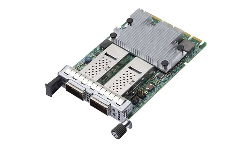Broadcom NetXtreme E-Series N2100G - network adapter - PCIe 4.0 x16 - 100 Gigabit QSFP56 x 2