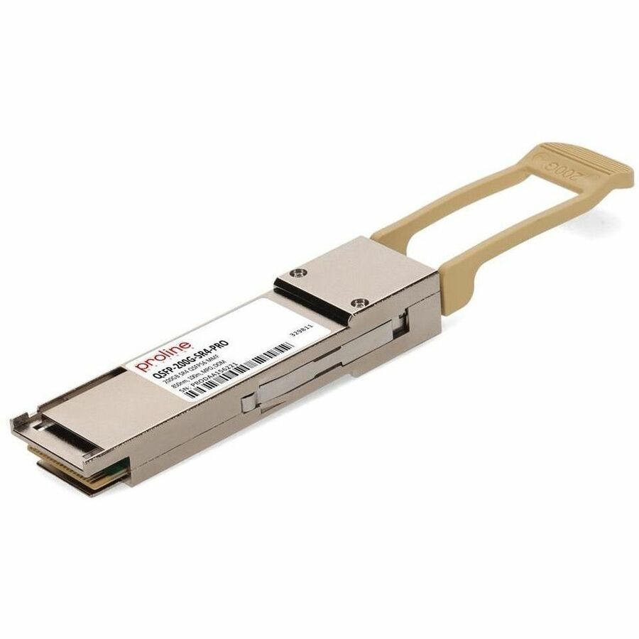 Proline Arista Networks® QSFP-200G-SR4 Compatible 200GBase-SR4 QSFP56 Transceiver (MMF, 850nm, 100m, MPO, DOM)