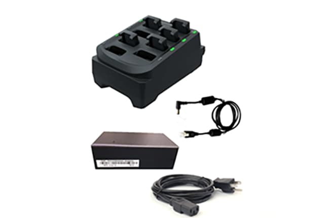 Zebra 8-Slot Battery Charger Kit for RS5100 Single Finger Bluetooth Ring Scanner