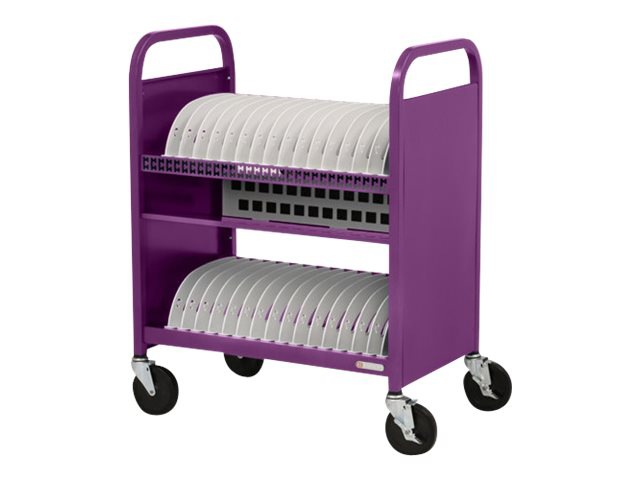 Bretford Cube TVCT30AC - cart - for 30 tablets / notebooks - orchid