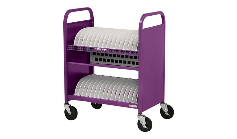 Bretford Cube TVCT30AC - cart - for 30 tablets / notebooks - orchid