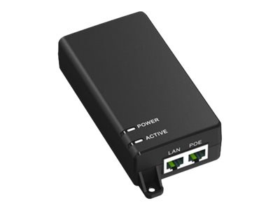 Vaddio PoE Power Injector - 60 Watt - Black