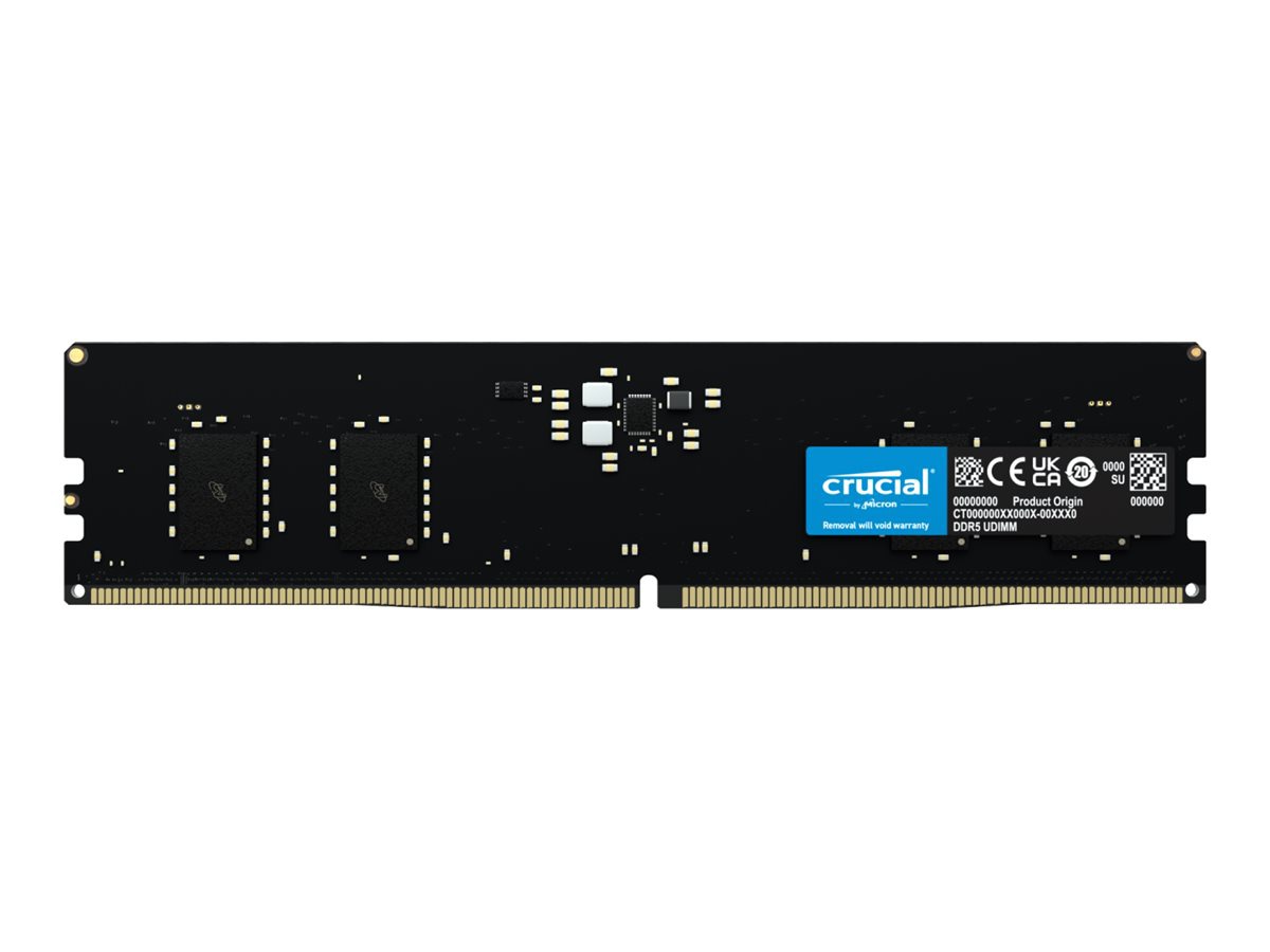 Crucial - DDR5 - module - 8 GB - DIMM 288-pin - 5600 MHz / PC5-44800 - unbu