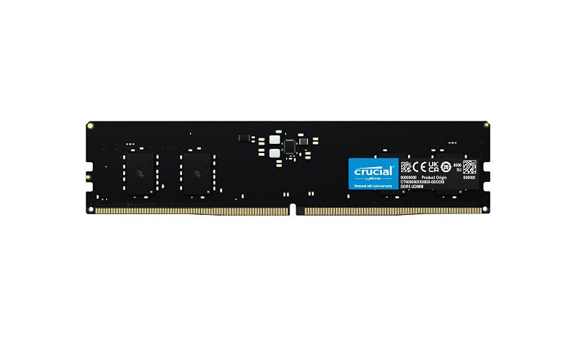 Crucial - DDR5 - module - 8 GB - DIMM 288-pin - 5600 MHz / PC5-44800 - unbuffered