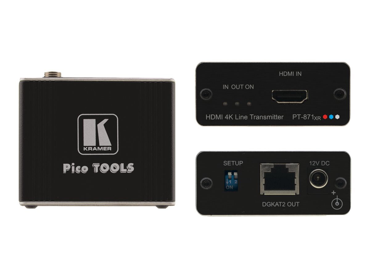 Kramer PicoTOOLS PT-871xr - video/audio extender - DGKat 2.0