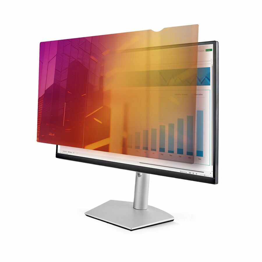 Thumbnail 2 of 10 for StarTech.com 23.8-inch 16:9 Gold Monitor Privacy Screen, Filter w/Enhanced Privacy, Screen Protector/Shield, +/- 30°