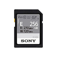 Sony SF-E Series SF-E256 - flash memory card - 256 GB - SDXC UHS-II