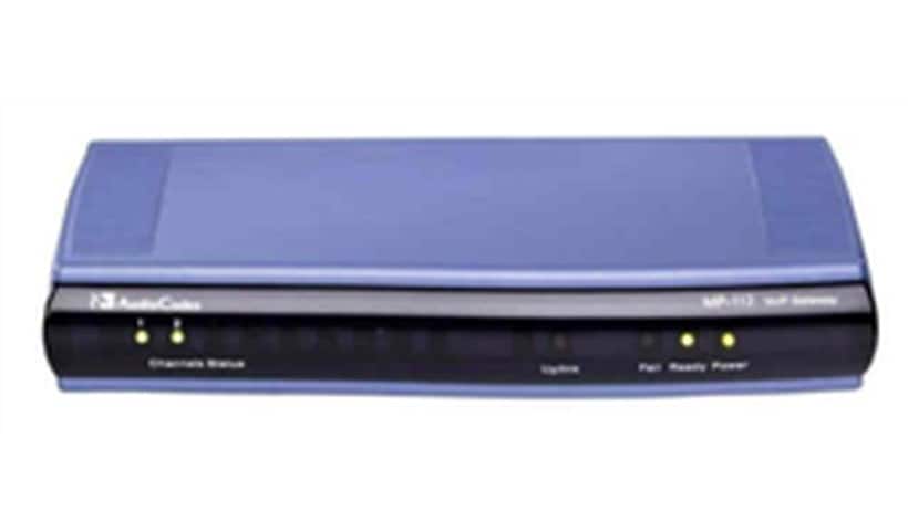 AudioCodes MediaPack 112 Analog VoIP Gateway with 2 FXS Ports