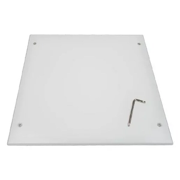 AccelTex 15"x15"x3" Non-Ligature Ceiling Enclosure - White