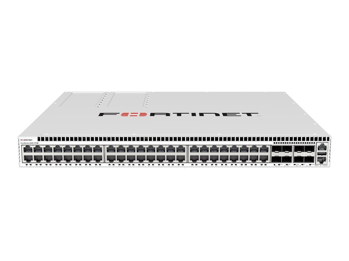 Fortinet FortiSwitch 648F-FPOE - switch - 48 ports - managed - rack-mountable