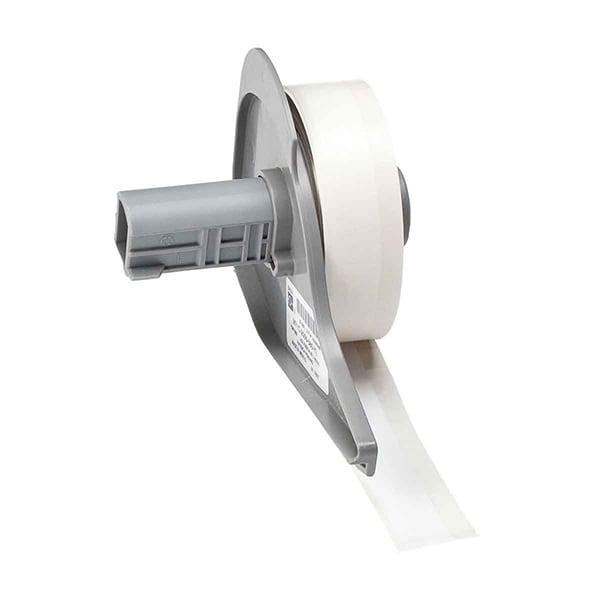 Brady Ultra Aggressive Adhesive Multi-Purpose Polyester Label Tape for M7 Printers - White