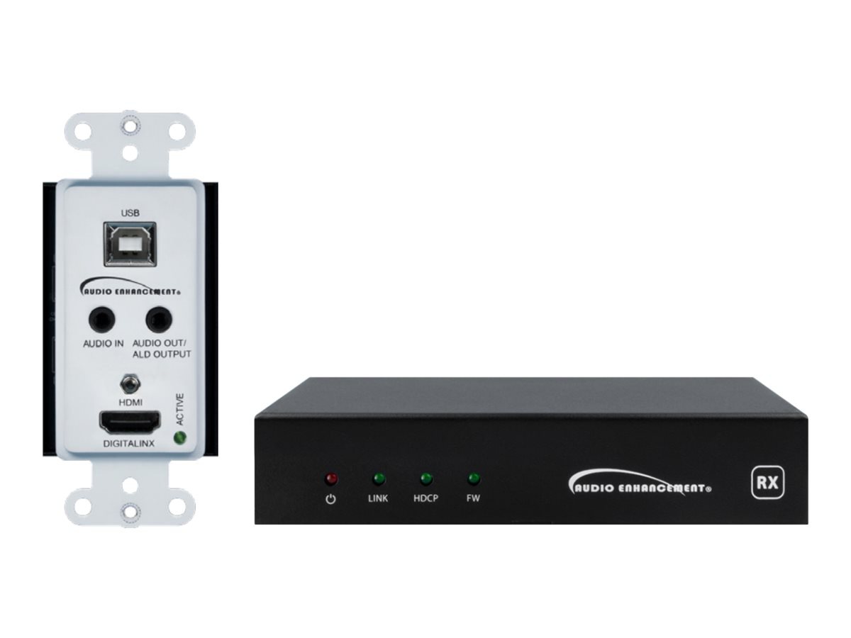 Audio Enhancement AVConnect HDBaseT transmitter / receiver