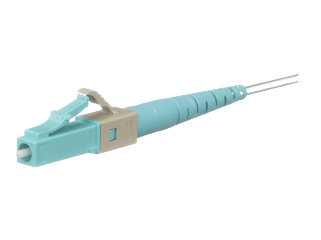 Panduit Fusion Splice LC Connector, OM3/OM4/OM5, Aqua