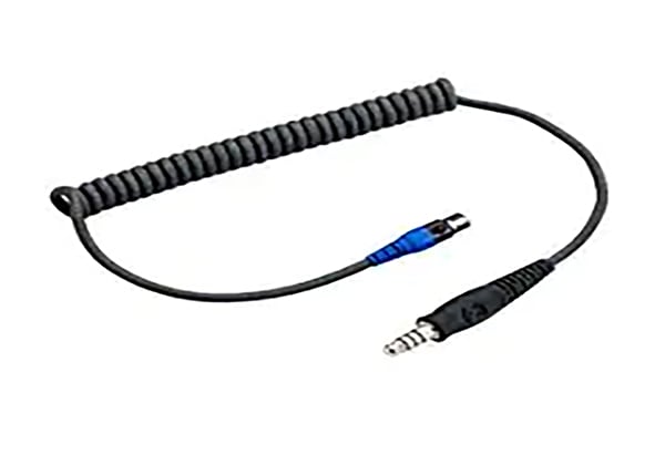 3M FLX2 J11 Cable for PELTOR Headsets - Black