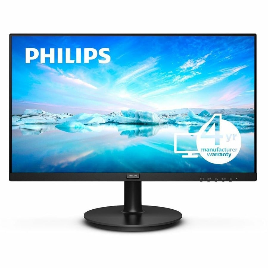 PHILIPS 241V8LBS - 24 inch Monitor, LED, FHD, HDMI, VGA, 4 Year Manufacturer Warranty - 24"