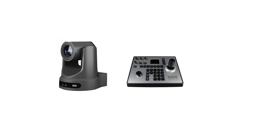PTZOptics 3x Move SE 20x Zoom Camera with Generation 4 Joystick Producer