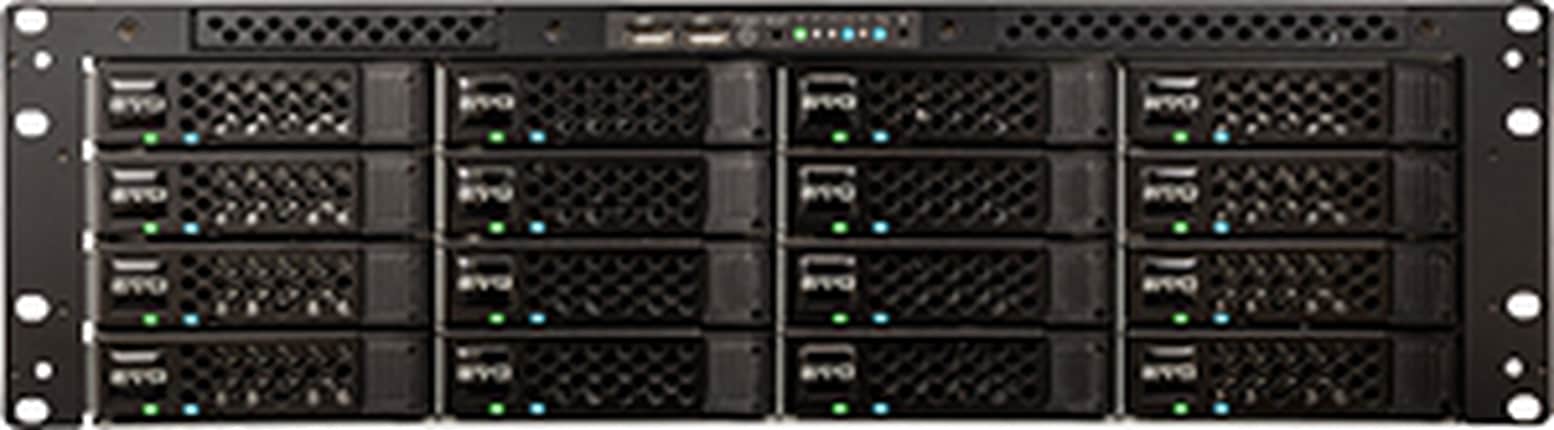 SNS EVO 3U 16 Bay 64TB Shared Storage Server with 2 Year Hardware License