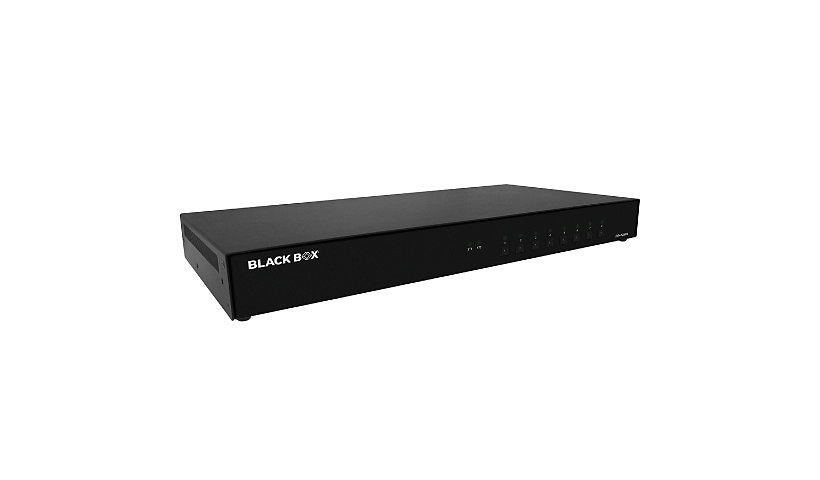 Black Box Secure KM Switch, NIAP 4.0 - 8-Port, CAC