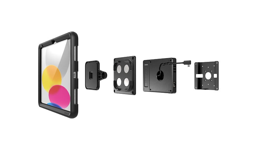 Compulocks Universal Tablet Magnetic Wall Mount Plus Hub mounting kit - for tablet - universal, magnetic - black
