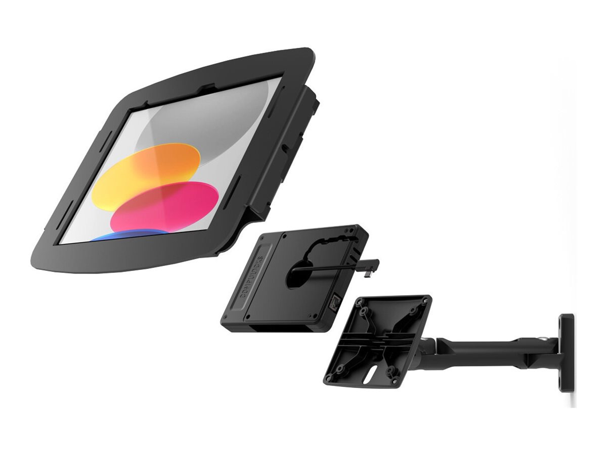 Compulocks iPad Pro 11" (1-4th Gen) Space Enclosure Swing Wall Mount Plus Hub mounting kit - swing arm - for tablet -