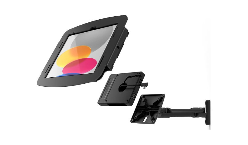 Compulocks iPad Pro 11" (1-4th Gen) Space Enclosure Swing Wall Mount Plus Hub mounting kit - swing arm - for tablet -