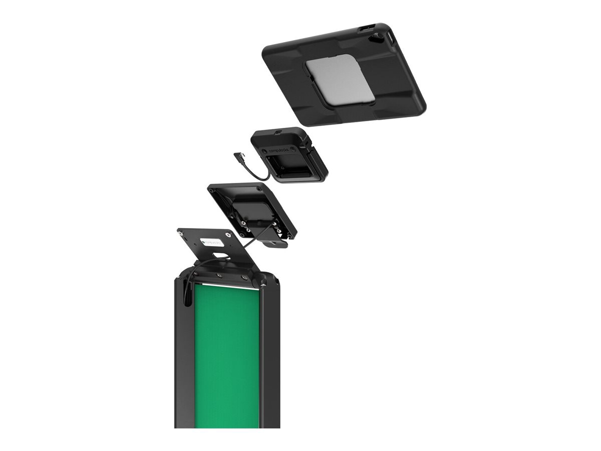 Thumbnail 4 of 4 for Compulocks iPad 10th-11th (A16) Gen PowerMove Brandable Floor Stand Black mounting kit - for tablet - brandable - black