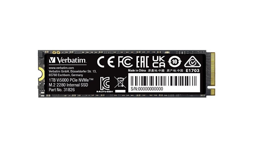 Verbatim Vi5000 - SSD - 1 TB - PCIe 4.0 x4