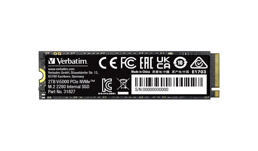 Verbatim Vi5000 - SSD - 2 TB - PCIe 4.0 x4