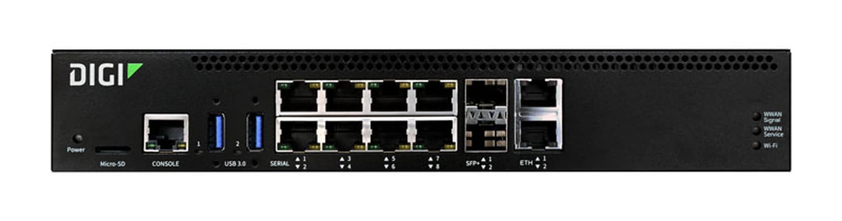 Digi Connect EZ 8-Port Serial Server with RS-232,CMG4,Cellular Antennas and