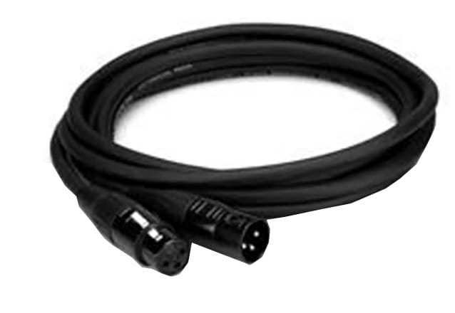 Hosa Pro 15' REAN XLR3F to XLR3M Microphone Cable