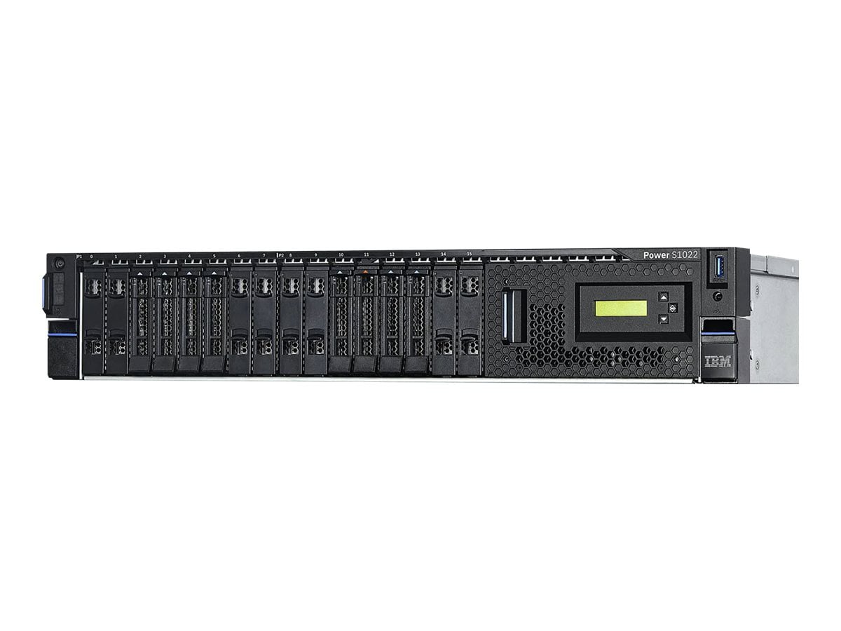 IBM Power S1022s - rack-mountable - no CPU - no HDD