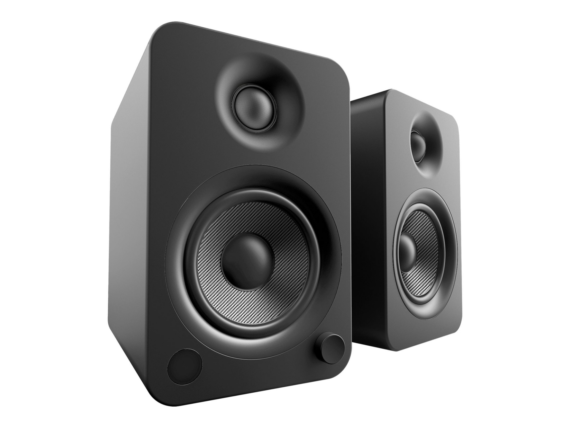 Kanto YU4 Bookshelf Speakers, Black