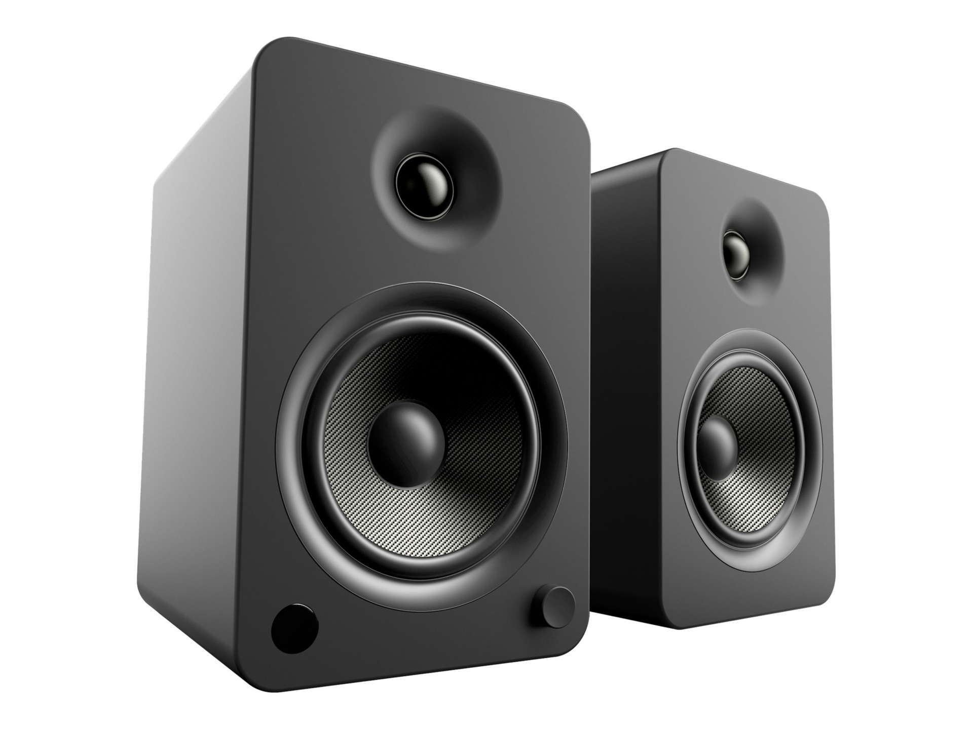 Kanto YU6 Bookshelf Speakers, Black