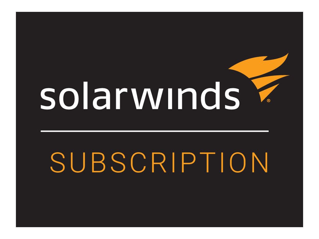 SolarWinds Web Help Desk - Technician License Subscription (1 an) - 1 utilisateur désigné