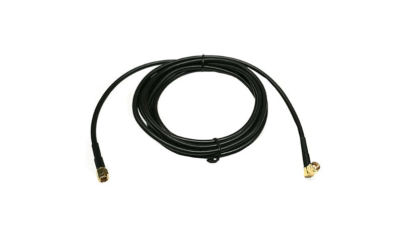 Brady 10m SMA-Male to RP-SMA Antenna Cable for FR22 Fixed RFID Reader - Black