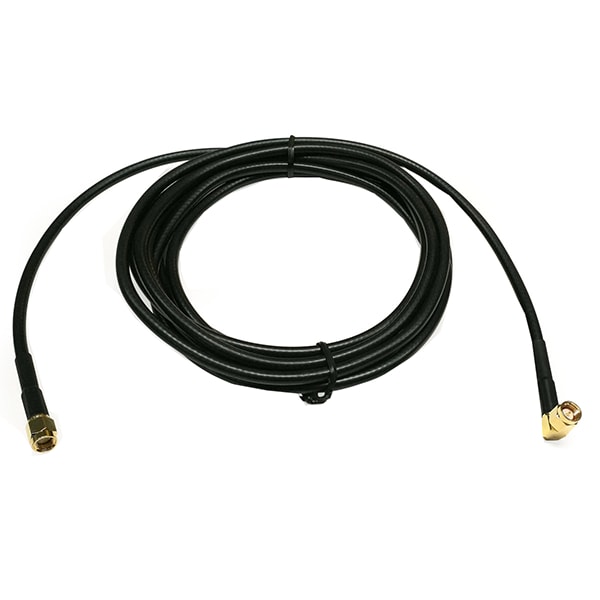 Brady 3m SMA-Male to RP-SMA Antenna Cable for FR22 Fixed RFID Reader - Blac
