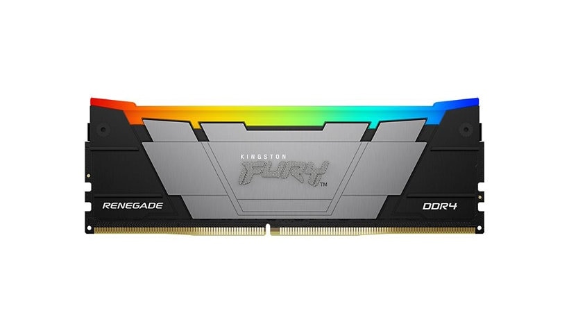 Kingston FURY Renegade RGB - DDR4 - kit - 64 GB: 2 x 32 GB - DIMM 288-pin - 3600 MHz / PC4-28800 - unbuffered
