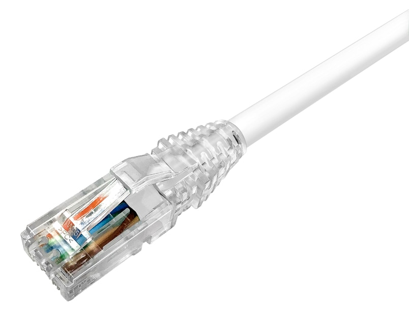 CommScope Uniprise Ultra 10 UC Series 10' Snagless CAT6A Unshielded Twisted Pair Patch Cord - White