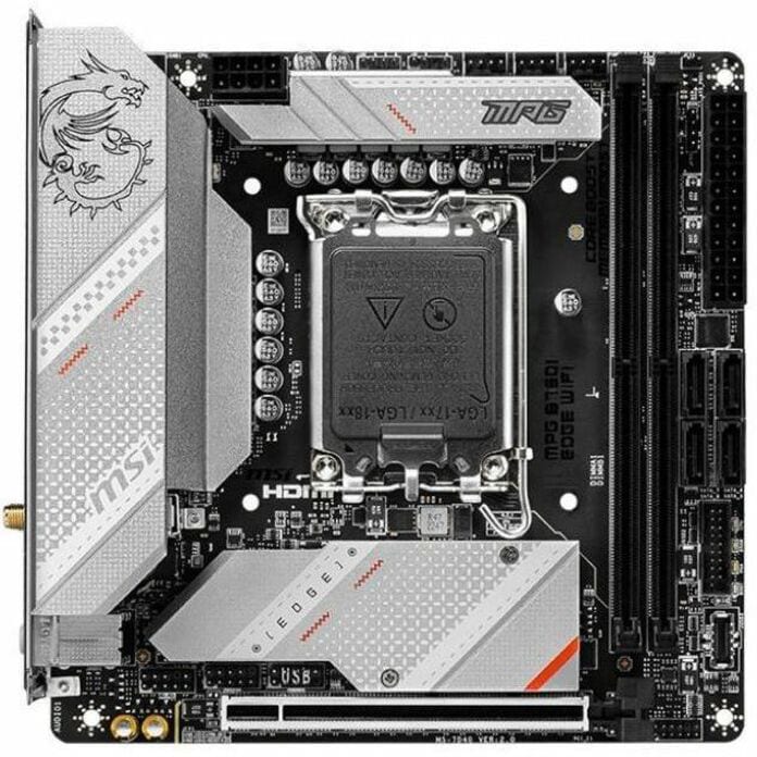 MSI MPG MPG B760I EDGE WIFI Gaming Desktop Motherboard - Intel B760 Chipset