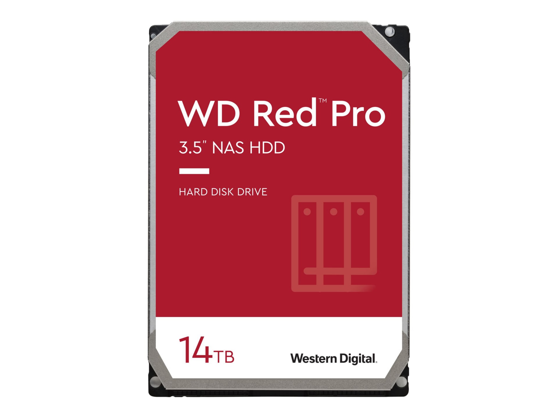 WD Red Pro WD142KFGX - hard drive - 14 TB - SATA 6Gb/s