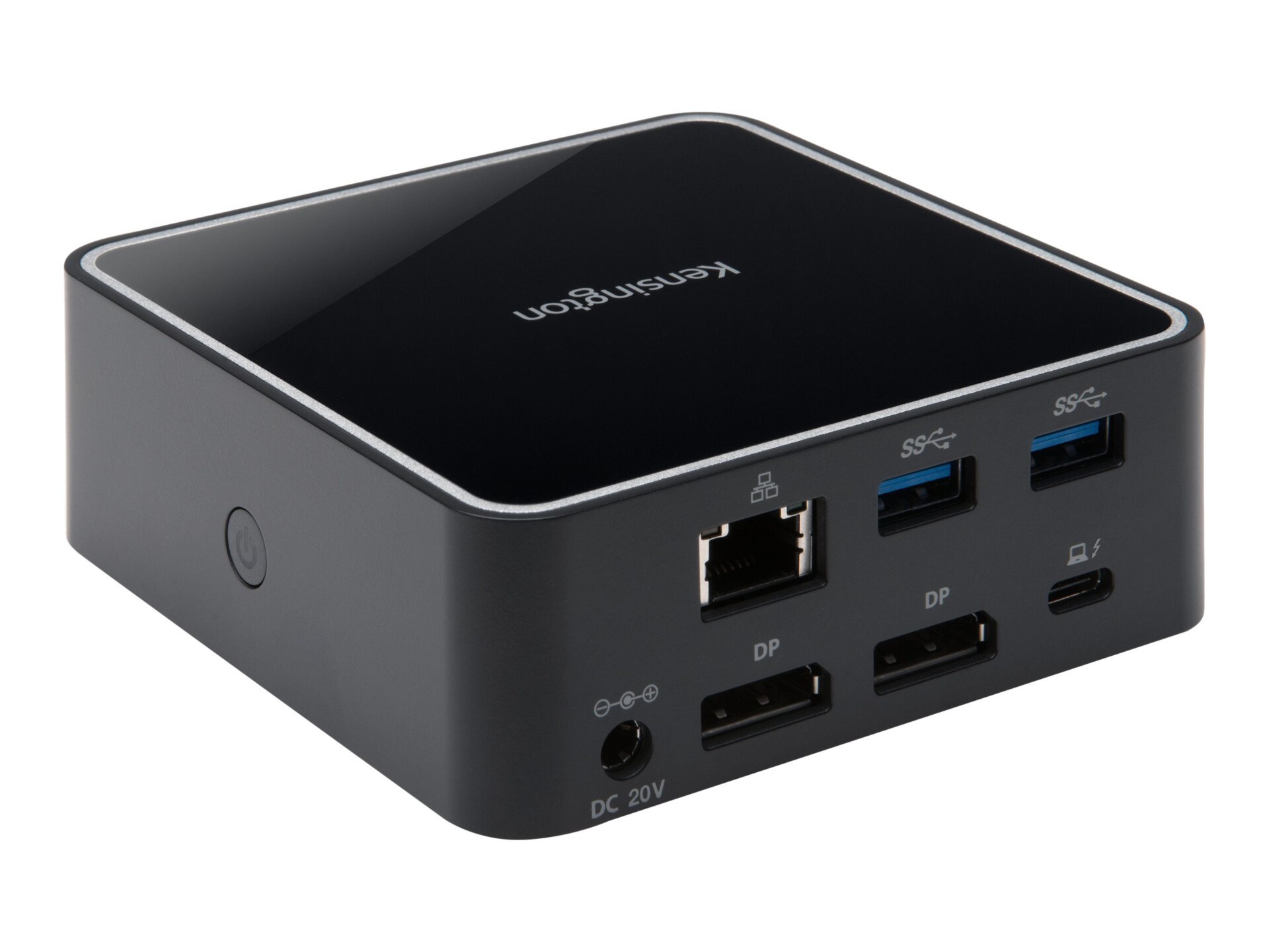 Kensington SD2400T Thunderbolt 3 40Gbps Dual 4K Nano Dock - 85W PD - Win/Mac - docking station - USB-C / Thunderbolt 3 -
