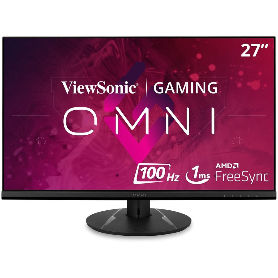 ViewSonic Gaming VX2716 - 1080p 1ms 100Hz Gaming Monitor with AMD FreeSync, HDMI, DP - 300 cd/m - 27"