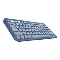 Logitech K380 Multi-Device Bluetooth Keyboard for Mac with Compact Slim Profile - Blueberry - clavier - myrtille