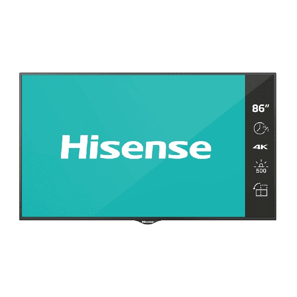 Hisense 86BM66AE BM66AE Series - 86" LED-backlit LCD display - 4K - for digital signage
