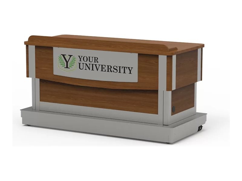 Spectrum Freedom XRS Elite - lectern table - rectangular - graphite talc